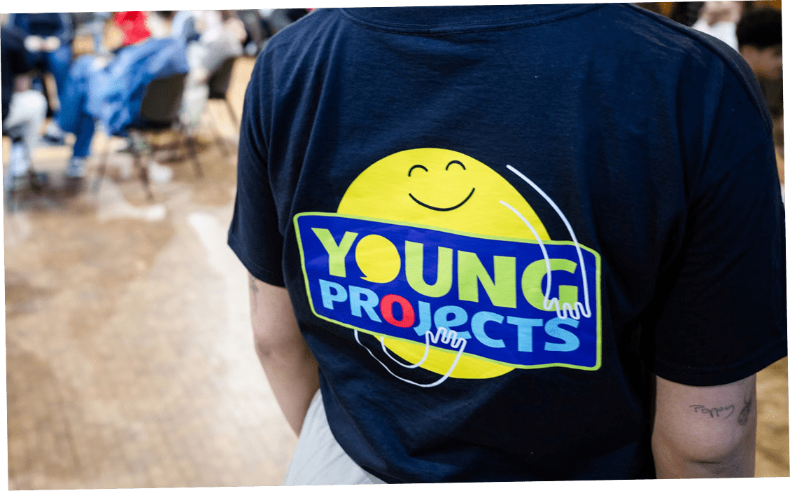 eine youngprojects-Mitarbeiterin