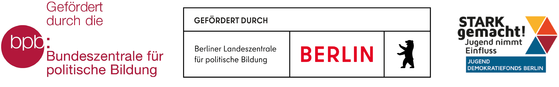 Logos der Förderer